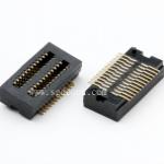 双槽0.5板对板母座