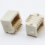 侧插0.8板对板母座